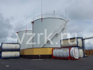Строительство двух резервуаров РВС-2500 под хранение глицерина в поселке Софрино Московской области