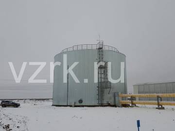 Изготовление и монтаж РВС-3000 для горячей воды на тепличном комплексе в городе Волжский