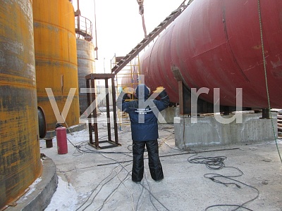 Готовность к началу АКЗ резервуаров, декабрь 2014